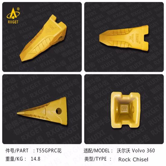 Outils de coupe de rainure, embouts de balle, dents de tarière, perçage rotatif, pièces de machines de Construction C31HD C21