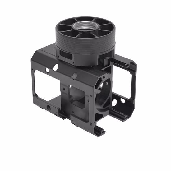 Pièces de cadre de caméra de téléphone portable en métal d'usinage CNC, pièces de téléphone en acier inoxydable/laiton/aluminium
